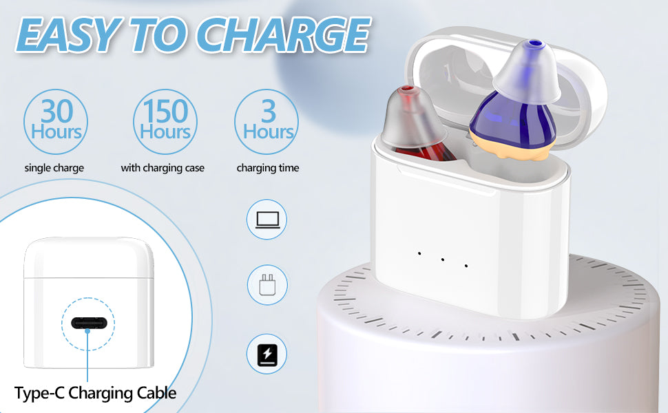 Appareil Auditif Rechargeable – Mini & Invisible