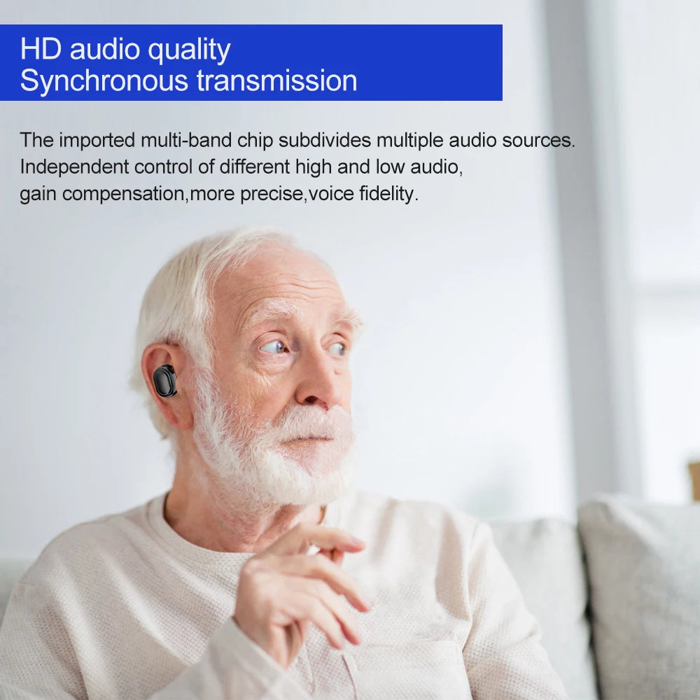 Hearing Aids Digital Hearing Aid For Elderly Deafness 16 Channels Bluetooth Wireless Sound Amplifier Noise Reduction Ear Aids