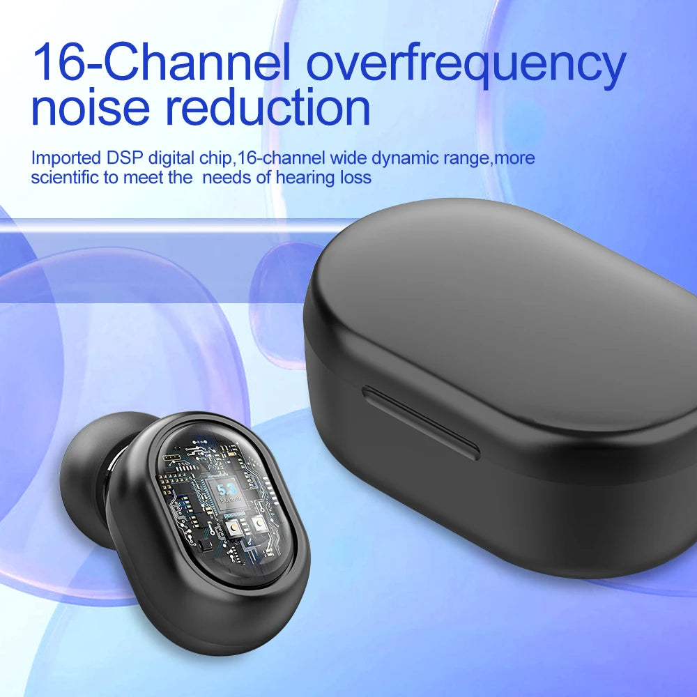 Hearing Aids Digital Hearing Aid For Elderly Deafness 16 Channels Bluetooth Wireless Sound Amplifier Noise Reduction Ear Aids