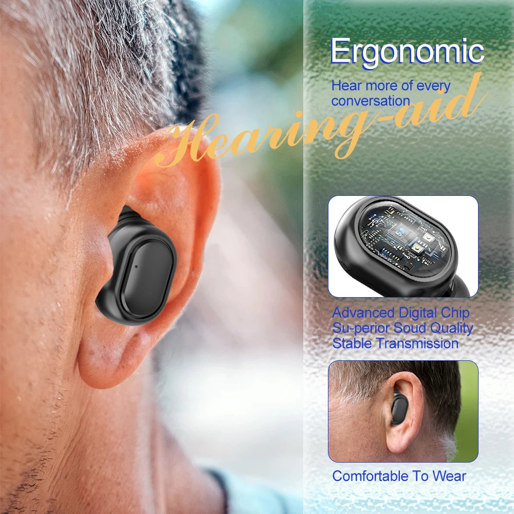Hearing Aids Digital Hearing Aid For Elderly Deafness 16 Channels Bluetooth Wireless Sound Amplifier Noise Reduction Ear Aids