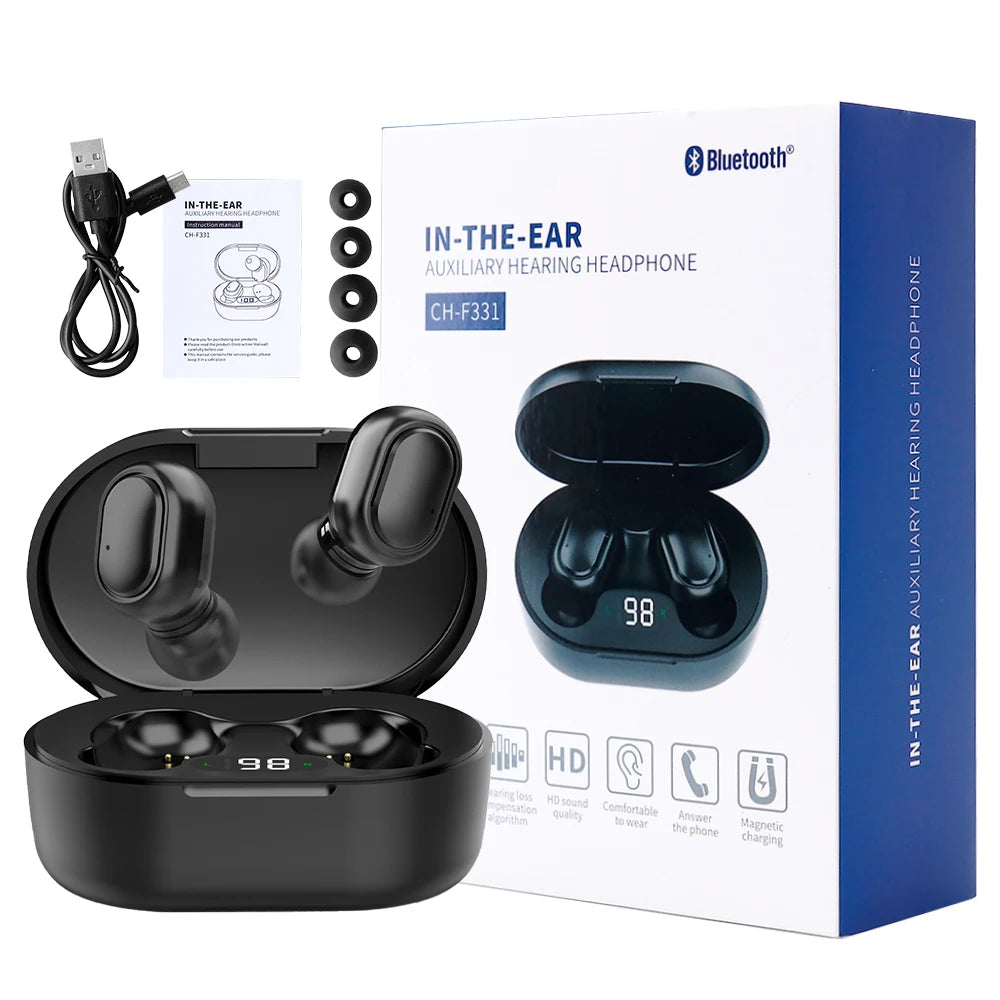 Hearing Aids Digital Hearing Aid For Elderly Deafness 16 Channels Bluetooth Wireless Sound Amplifier Noise Reduction Ear Aids