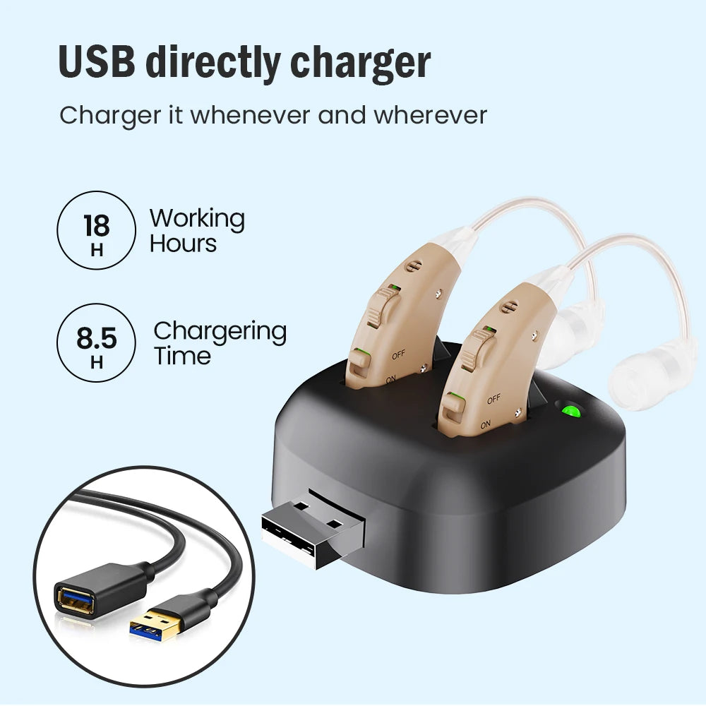 Aides Auditves Rechargeables